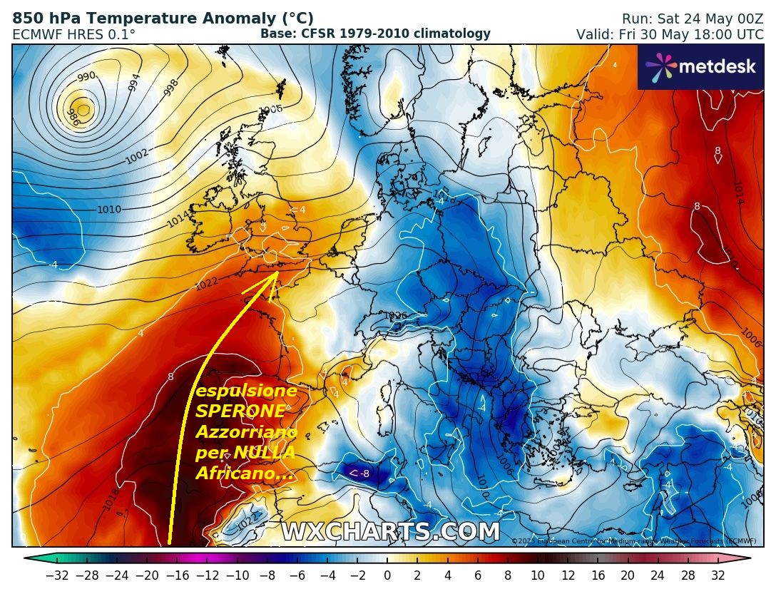 Dedicato all’ANALISI della super ANOMALA

ed ECLATANTE FALLA ad EST 2025, ma NON e’ citata…

Percepite la MANOVRA simil INVERNALE ad EST del

SIB 29, ma in giro proprio NON viene mostrato nessun MODELLO,

di questi indici BLU’ ed AZZURRI, sul NORD AFRICA

persino profondo VIOLACEI, che esprimono quanto

di FUORI NORMA e DEBORDANTE avviene sull’ITALIA –