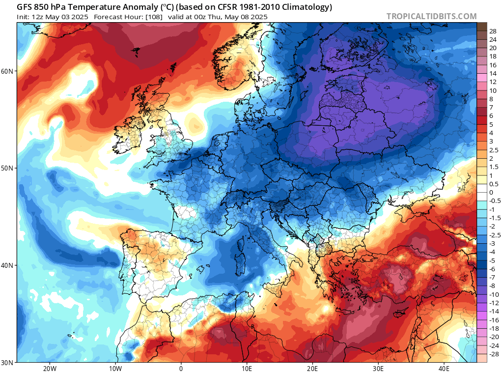 Situzione meteo in Italia oggi e nei prossimi giorni. Guardate direttamente le immagini Meteosat e i Modelli Previsionali