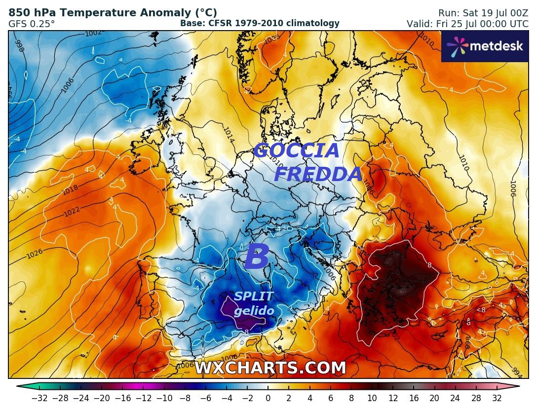 Dedicato all’ANALISI e RESUME’ del nuovo
BREAK FREDDO del CAN 71, con LUGLIO iper
ANOMALO e BALORDO e l’ESTATE in TILT, anzi in K.O. –
Proprio MAI vista una COSA del genere nel mese
di LUGLIO e’ un EVENTO STORICO…
Ancora nostre vetuste ANTEPRIME, che trabalcano
la Decade, con tutti i nostri Post con
MODELLI anche delle ANOMALIE della PRESSIONE,
che sono CONFERMATI, in modo eloquente