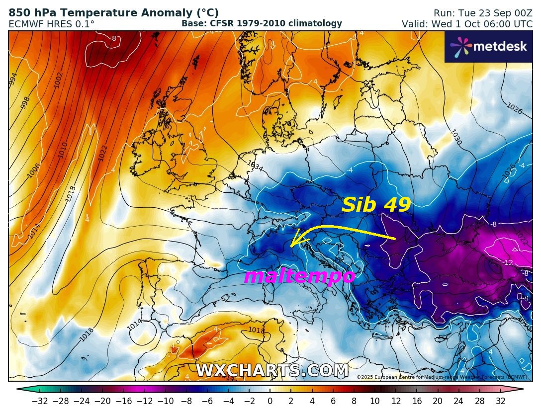 Dedicato all’ANALISI del PREDOMINIO eclatante
della FALLA da EST, con DUAL di SIB 48 e SIB 49,
la stessa FALLA, che ha colpito l’ESTATE nei
suoi STORICI BREAKs, con AGOSTO scadente
e senza il suo CUORE del SOLLEONE, COSE proprio MAI viste…
Ma il tutto e’ stato OFFUSCATO, invece tale FALLA ad EST,
eccola ancora ATTIVA, persino troppo, anche in
SETTEMBRE, che TRACOLLA nel FREDDO e nel MALTEMPO,
ancora in modo STORICO ed INDECOROSO, NON ci ricordiamo
nemmeno di un SETTEMBRE ridotto cosi, di solito
in questo mese e’ piena ESTATE NO STOP