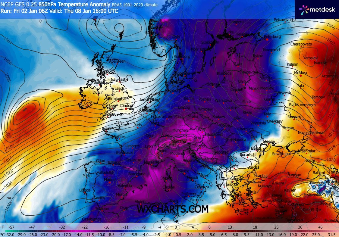 Dedicato all’ANALISI dell’imponente IMPULSO
del FREDDO e del GELO, che travolgono anche l’ITALIA,
con INVERNO molto GELIDO, protagonista ne
e’ il LOBO SIBERIANO, che esplode a PEZZI a
causa dello STRATWARMING 10, ma nessuno lo nomina…
Ancora nostre vetuste INFOS METEO, che validano
anche questo EVENTO, che risulta anche storico –
Proponiamo il pensiero by GFS Americano,
che e’ piu’ SEVERO nell’ASSALTO del nuovo SIB 1,
percepitelo in questo CAROSELLO Deterministico,
dove si evidenzia ancora, che il FREDDO ed il GELO
esistono, anche per l’ITALIA e NON sono nostre leggende