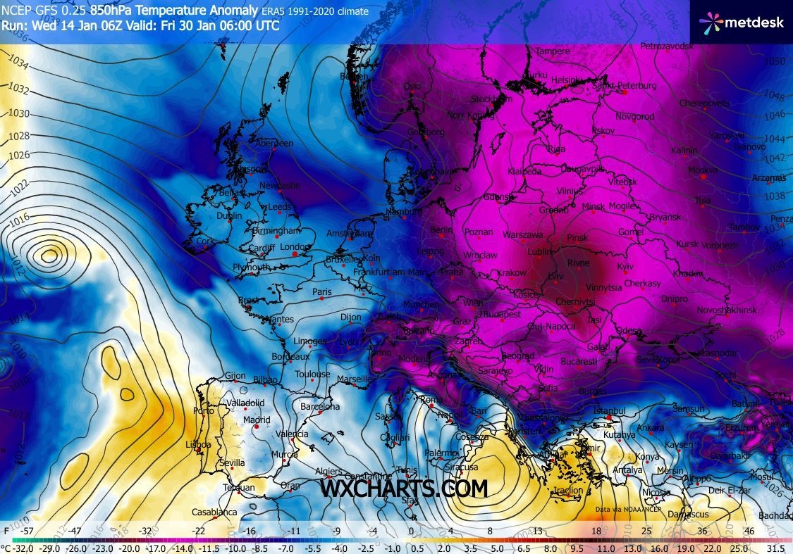 Dedicato all’ANALISI che il FREDDO ed il GELO da EST
esistono e persino TROPPO, con RECORD di NEVICATE nell’EMISFERO NORD…
Proponiamo ancora un ultimo CAROSELLO Deterministico
by GFS Americano, dove avviene quanto temevamo,
anche se troppe persone seguono fonti distorte dell’INVERNO FINITO,
NON sanno parlare di altro, invece guardate come
di nuovo si delinea anche la continuazione della FALLA da EST,
con un nuovo ingente SIB 3, l’effetto e’ ancora dello sconvolgente
STRATWARMING 10, altro INNOMINATO, con l’opera 
indiscussa di MADRE NATURA, che  continua,

vanno rivelati e studiati di PIU’