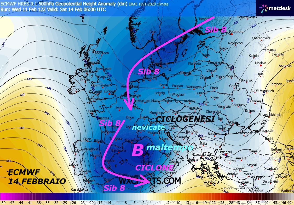 Dedicato al RESUME’ delle Dinamiche
della VERA METEO, avremo anche la ZAMPATA
del SIB 8, con contenuto ARTICO CONTINENTALE
dall’ORSO RUSSO SIBERIANO, che causera’ anche
un CICLONE severo e ancora sua TEMPESTA ARTICA,
proprio sul MEDITERRANEO, come gia’ avvenuto
pochi Giorni fa…
Avremo mega MALTEMPO, PIOGGE, CICLOGENESI, FREDDO,
NUBIFRAGI, colossali NEVICATE e molto TEMPO da LUPI –
Ancora nostre vetuste INFOS METEO, sono validate,
siamo ancora sotto l’egida dello STRATWARMING 10
e suoi SQUARCI nel POLO NORD, che causano tutti
questi PEZZI e COLATE, siamo in un CAOS STORICO,
ricordando, che il MALTEMPO, le PIOGGE, le NEVICATE,
i CICLONI, sono tutti causati dal FREDDO di
MADRE NATURA e dalle PIEGHE GELIDE della TROPOPAUSA…
Proprio MAI visto cosi tanto MALTEMPO e tante
PERTURBAZIONI sull’ITALIA, la causa e’ unicamente
il FREDDO alla DERIVA ed a PEZZI nell’EMISFERO,
sia ad Ovest che ad Est –