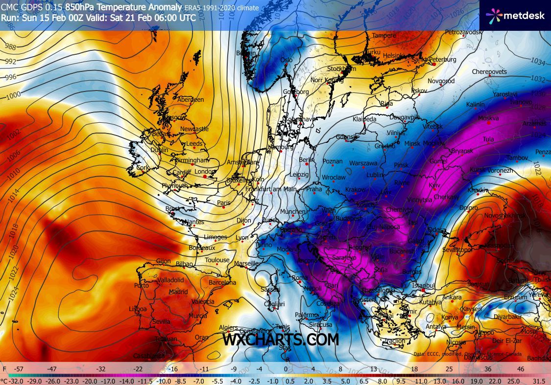 Dedicato al nostro metodo MULTI MODELLO,
con suo effetto DOMINO, l’apri PISTA lo
abbiamo messo con DWD Tedesco, lo inseguono
altri, che inseriamo, ECMWF, UKMO e GEM –
CLAMOROSO, proprio avremo anche la ZAMPATA
del SIB 9, dall’ORSO RUSSO SIBERIANO ad EST…
Diciamo che c’e’ stato un notevole
anticipo sui TEMPI, infatti esso avra’ lo
START sull’ITALIA, dal 19 FEBBRAIO,
nel proseguo studieremo meglio i suoi confini –
Ancora un valido motivo, per cui nei
nostri studi seguiamo sempre l’antica massima
dei Latini, che IN MEDIO STAT VERITAS…
Un altro PLAUSO anche alla NOAA per il TREND, che vi
abbiamo mostrato in ANTEPRIMA, come sempre
e’ una massima Autorita’ nella Meteorologia,
ma in diversi NON ci credono, altra lezione
di MADRE NATURA e della Scienza deterministica,
che cerchiamo di onorare entrambe –
Quindi l’INVERNO proprio NON era finito per NULLA,
anzi pensiamo, che ci saranno altri IMPULSI,
adesso cominceranno le solite ricopiature, tutto Gratis,
del nostro impegno PRECOCE, nello studio
del FREDDO e del VORTICE POLARE, questi sono
chiaramente effetti dello STRATWARMING 10, NON citato,
sperando che i motori di INFOS METEO, anche
del Social, ci daranno una mano, a pubblicare
queste NEWS della MAX importanza, per la nostra PREVENZIONE